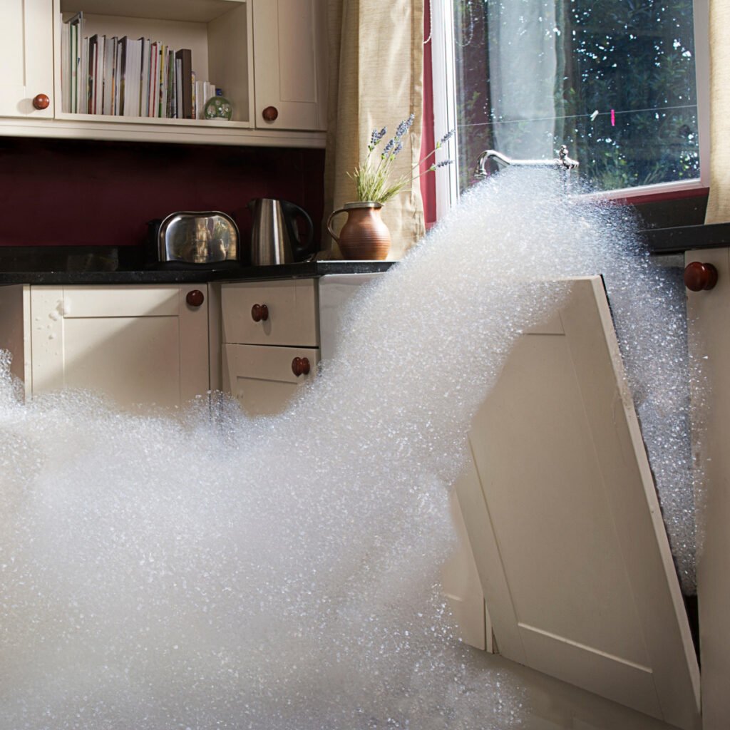 Kitchen dishwasher next to the sink how to get dish soap out of dishwasher