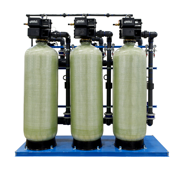 Commercial water softener