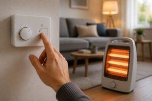how to turn on the heater at home