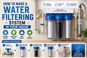 how to make a water filtering system