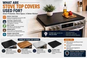 what are stove top covers used for