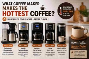 what coffee maker makes the hottest coffee