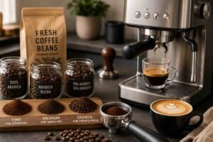 what coffee to use for espresso machine