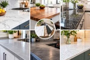 Types of countertops for your kitchen renovation plans