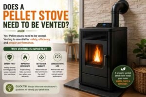 does a pellet stove need to be vented