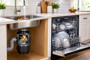garbage disposal and dishwasher