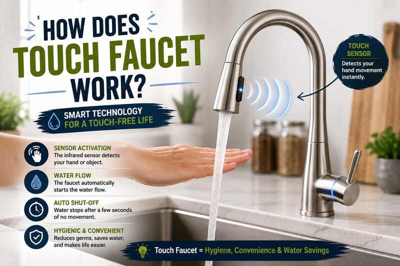 How does touch faucet work how does touch faucet work