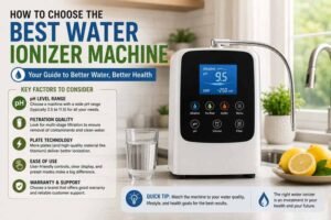 how to choose the best water ionizer machine