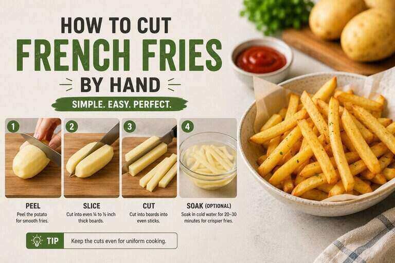 How to cut french fries by hand how to cut french fries by hand