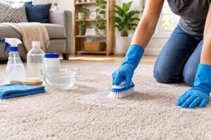 how to sanitize carpet without steam cleaner