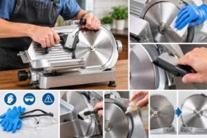 how to sharpen a meat slicer blade